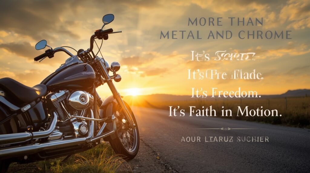 Baldwin Blessing of the Bikes 2025 event with bikers gathered for a motorcycle blessing ceremony, prayer, and community ride.