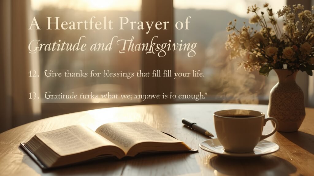 Faith-based morning prayer image encouraging mindfulness, gratitude, and spiritual growth.