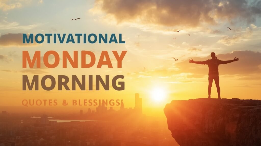 Peaceful Monday morning filled with faith and gentle blessings