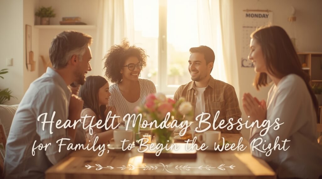 Faith-filled Monday morning bringing hope and positivity