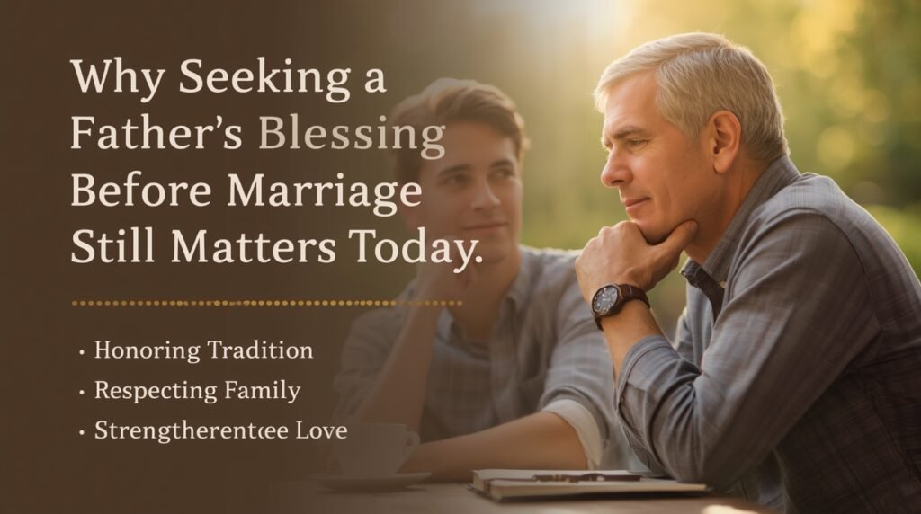 A calm father listening attentively as his child gathers courage to ask an important question, capturing trust, communication, and emotional bonding.