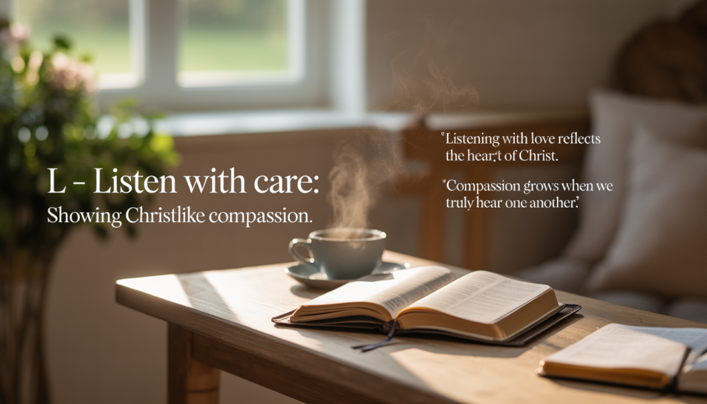 Educational Christian image highlighting the meaning of B.L.E.S.S. in daily life and ministry.