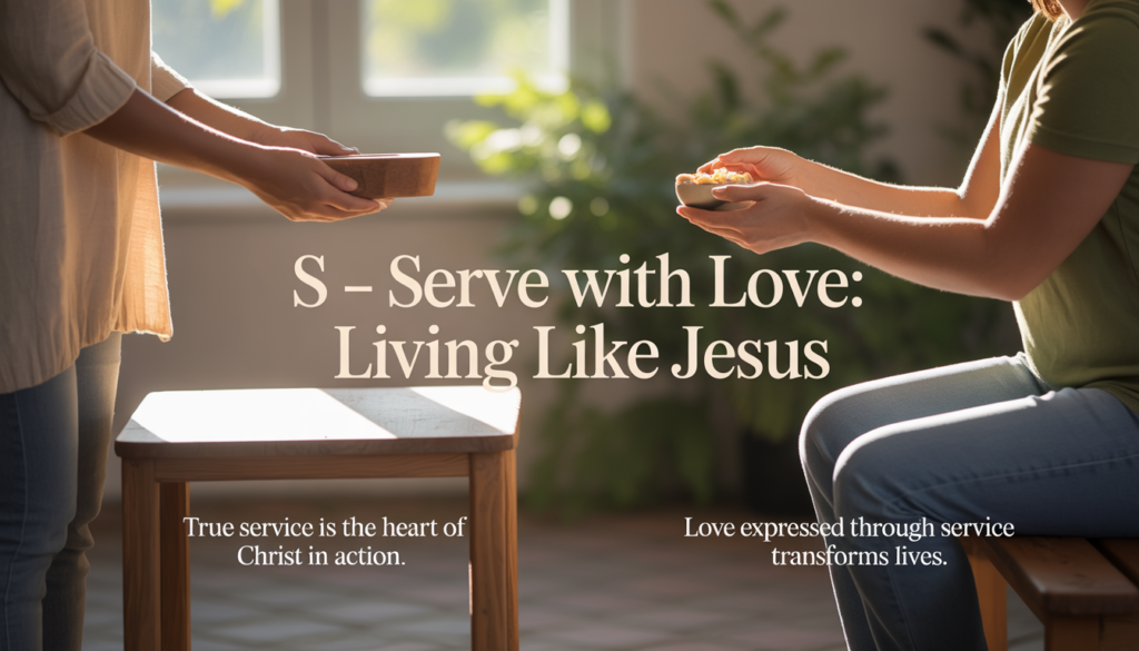Inspirational B.L.E.S.S. acronym graphic with scripture references and spiritual encouragement.