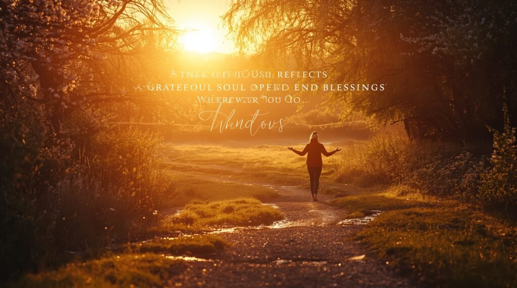 Spiritual artwork expressing the purpose of being blessed to bless others.