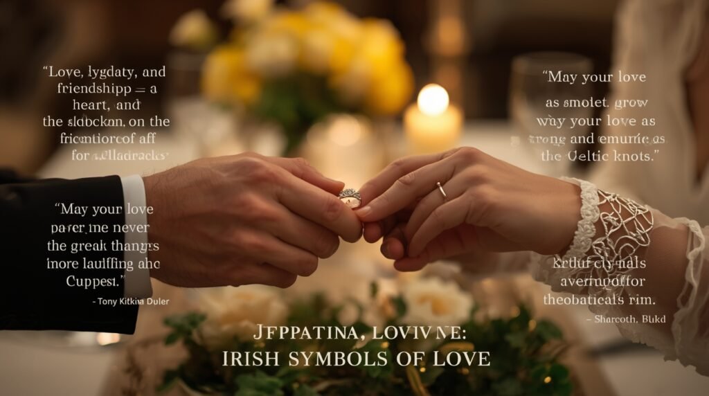 Celtic-style Irish anniversary blessing image conveying devotion, gratitude, and lasting love.