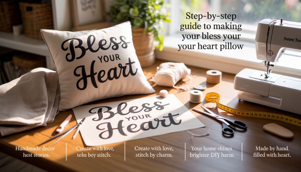 Creative Bless Your Heart artwork combining humor, kindness, and Southern expression.