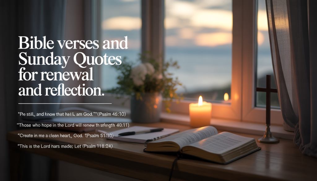 Christian Sunday blessings graphic promoting faith, gratitude, and spiritual reflection.