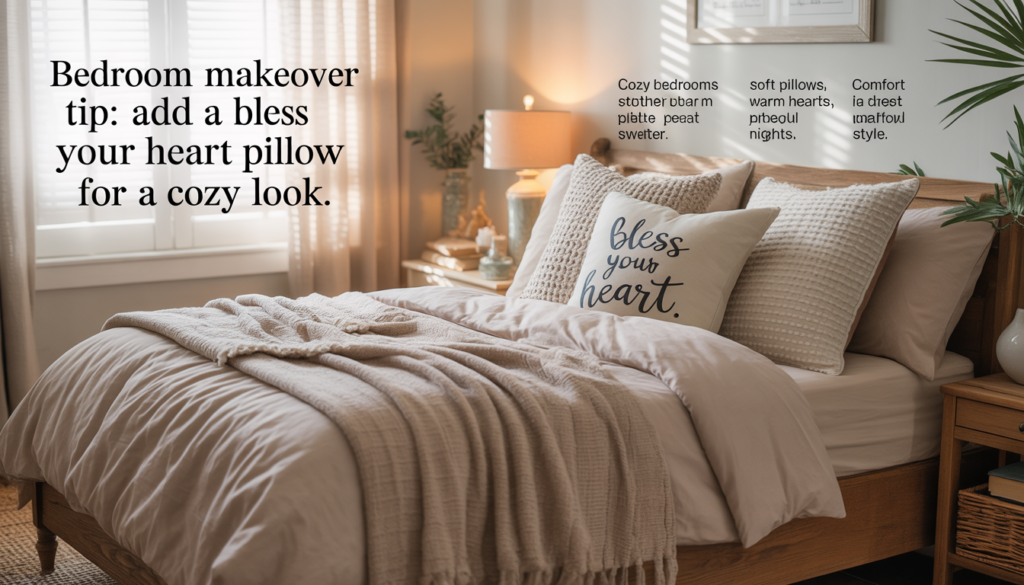 Heartwarming Bless Your Heart design symbolizing grace, positivity, and gentle humor.